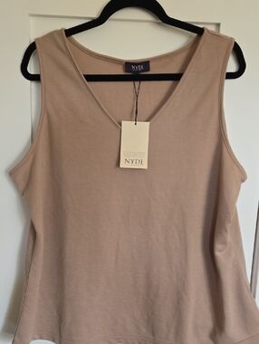 Women’s Sleeveless Tank Top Shortset- Nude Beige L/XL